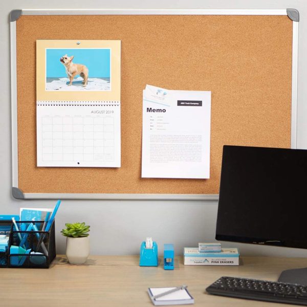 8*4 FT Inch Corkboard with Aluminum Frame, Bulletin Board with Included Push Pins (Copy)