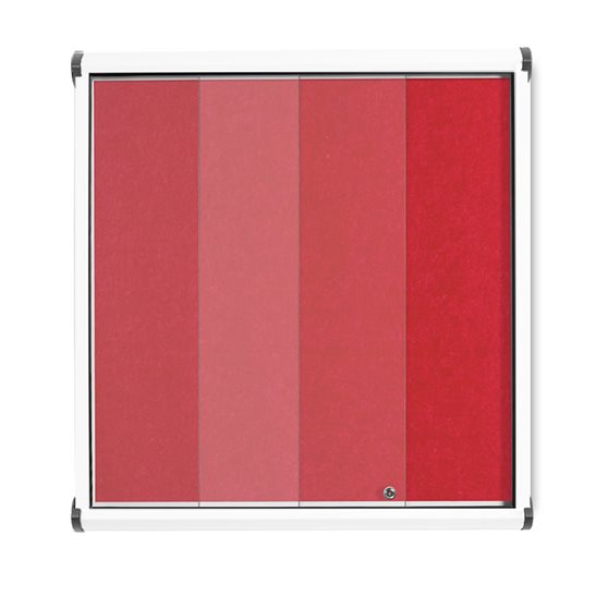 44 FT Indoor Lockable Noticeboard